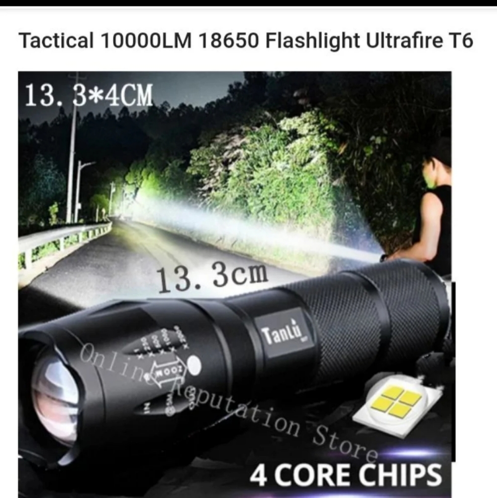 Tactical flashlight
